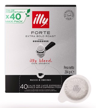 Illy cialda caffè forte 40 pz