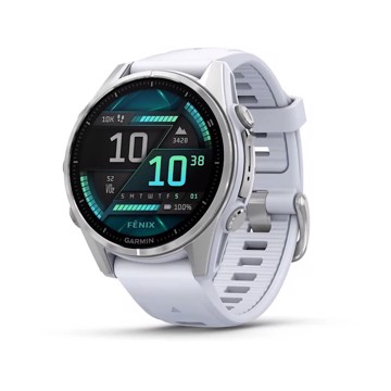 Fenix 8 43' white gps,hr,10atm,multisport,14day