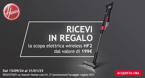 Hoover Lavaggio regala hf2