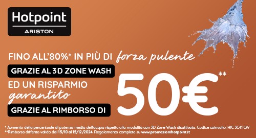 CASHBACK LAVASTOVIGLIE WHIRLPOOL e HOTPOINT ARISTON