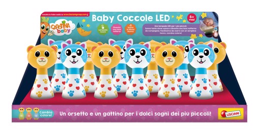 Lisciani 81950 luce da notte per bambino Libera installazione Multicolore LED