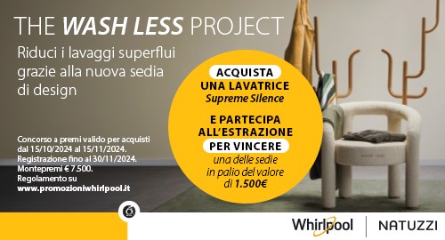 The Wash Less Project di Whirlpool