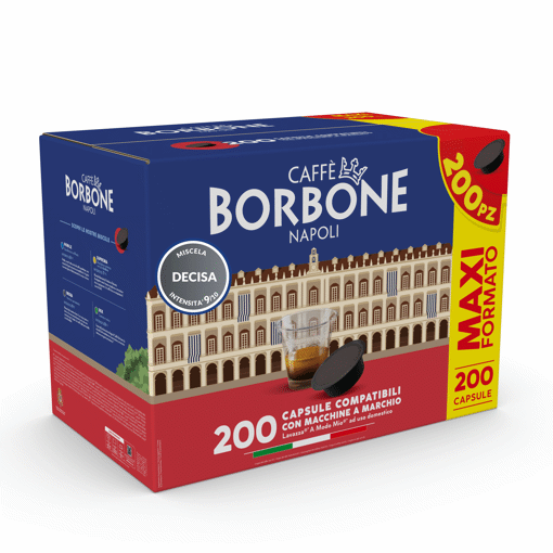 Caffè Borbone AMSNERADECISA4X50N Capsule caffè 200 pz