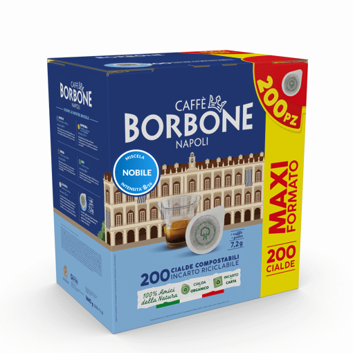 Caffè Borbone 44BBLUNOBILE200PZ Cialde caffè 200 pz