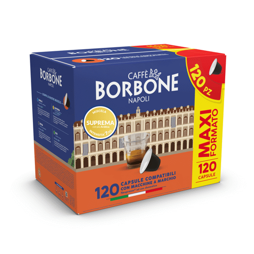 Caffe Borbone Capsule per Nespresso Suprema Capsule caffè 120pz