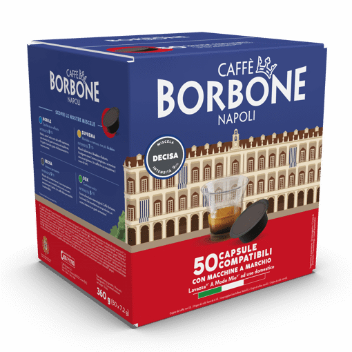 Caffè Borbone Capsule per Lavazza a modo mio caffè Decisa 50 pz