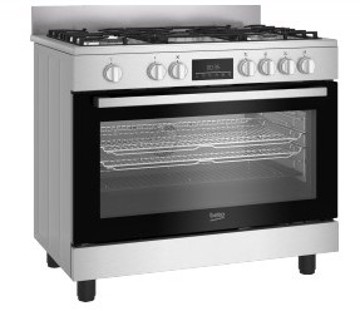 Cucina inox 90x60 maxiforno h90 l90 p60 no coperchio