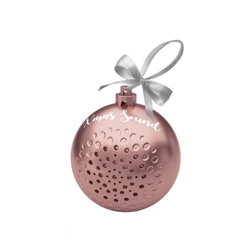 SBS MHSPXMASBALLP altoparlante portatile e per feste Rosa 3 W