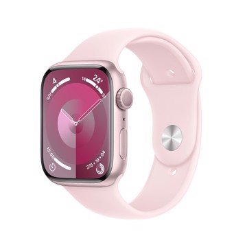 F.g./apple watch series 9 45mm rosa alum.case,sport band ros