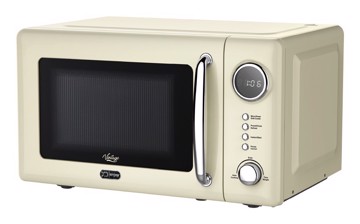 Forno a microonde vintage 20l. 700w grill timer