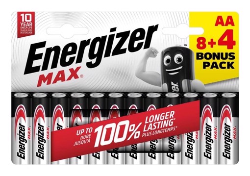 Energizer Max AA Batteria monouso Stilo AA Alcalino