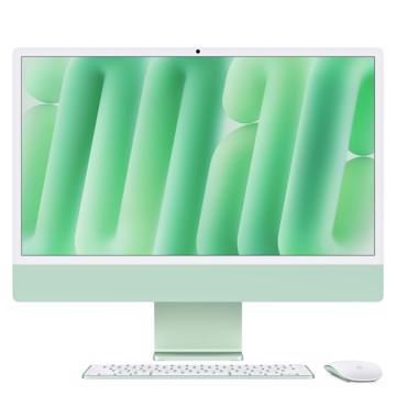 Imac 24" 2024 512ssd green m4 10ccpu 10cgpu 24/512