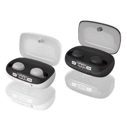 XD Enjoy XDNWB222 cuffia e auricolare Wireless In-ear Musica e Chiamate Bluetooth Nero, Bianco