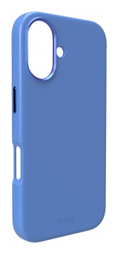 Cover silicone iphone 16 blu