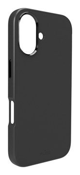 Cover iphone 16 nero camera e tasti in alluminio