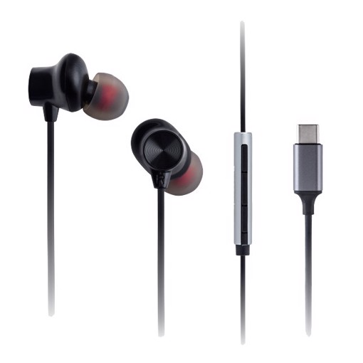 Panasonic RP-TCM225DEK cuffia e auricolare Cablato In-ear Musica e Chiamate USB tipo-C Nero