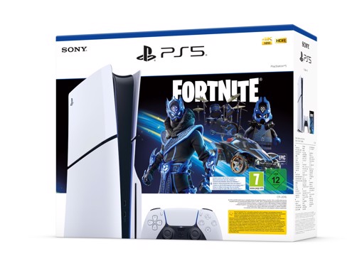 Sony Playstation 5 Slim Fortnite 1 TB Wi-Fi Nero, Bianco