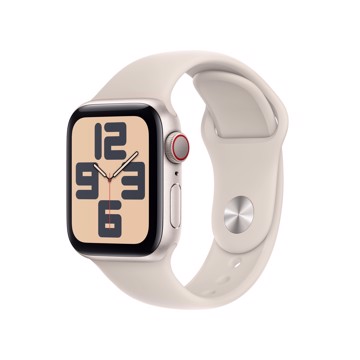 Apple watch se 40m starlight mrfx3qla 2nd gen gps +cell