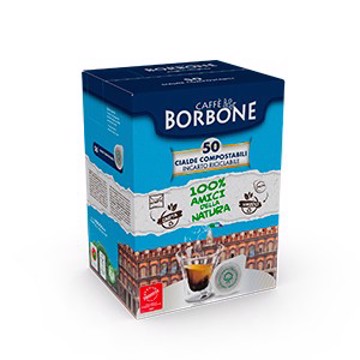 Caffe borbone cialda decisa 50 50 pz