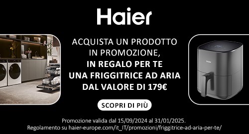 HAIER BIANCO REGALA FRIGGITRICE