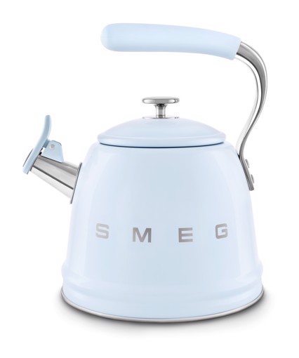 Smeg Bollitore con fischio 50's Style - Azzurro LUCIDO - WKF01PB