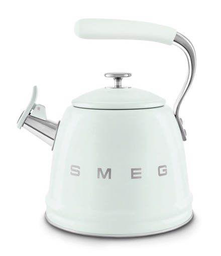 Smeg Bollitore con fischio 50's Style - Verde Pastello LUCIDO - WKF01PG