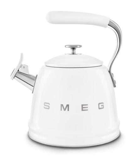 Smeg Bollitore con fischio 50's Style - Bianco LUCIDO - WKF01WH