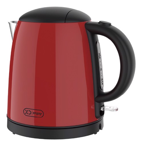 XD Enjoy XDHR100RD bollitore elettrico 1 L 2200 W Nero, Rosso