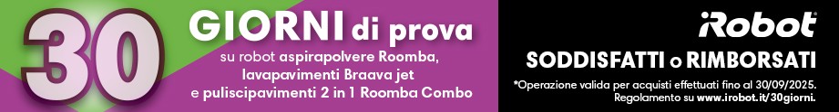 IROBOT PROVALO PER 30 GIORNI