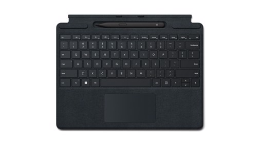 Microsoft Surface Pro Signature Keyboard w/ Slim Pen 2 Microsoft Cover port Nero