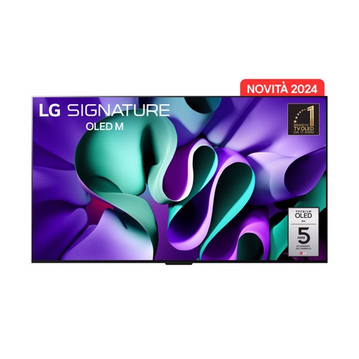 LG OLED evo M4 Signature 97'' Serie OLED97M49LA, Smart TV wireless con Zero Connect Box