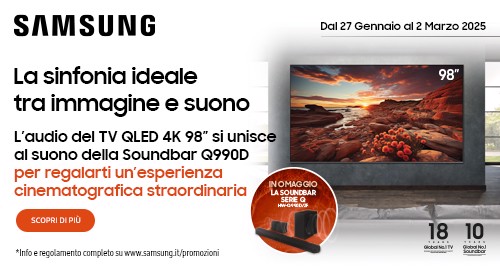 Bundle Samsung La sinfonia ideale tra immagine e suono