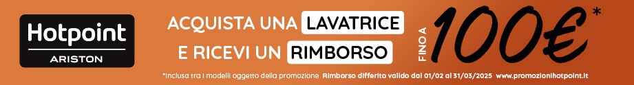 CASH BACK LAVATRICI HOTPOINT ARISTON