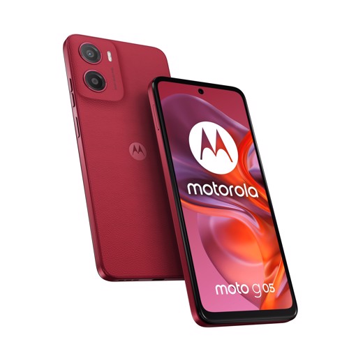 Motorola moto g05 16,9 cm (6.67") Doppia SIM Android 15 4G USB tipo-C 4 GB 128 GB 5200 mAh Rosso