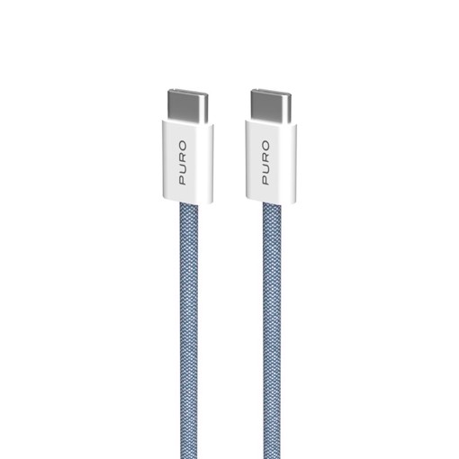 PURO PUCCCFABK415MTBLUE cavo USB USB 2.0 1,5 m USB C Blu