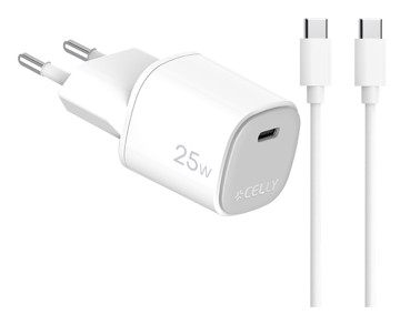 Caricatore usb-c/ usb-c 25w