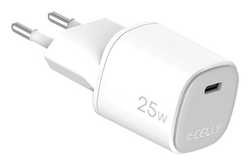 Caricatore usb-c 25w bianco