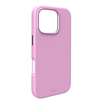 Cover puro iphone 16 pro rosa magsafe bordo camera