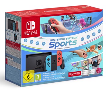 Consolle switch sports +12mesi switch online