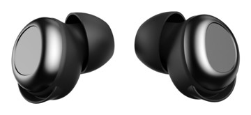 True wireless in-ear black