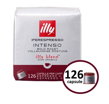 126 Capsule iperespresso Illy Intenso