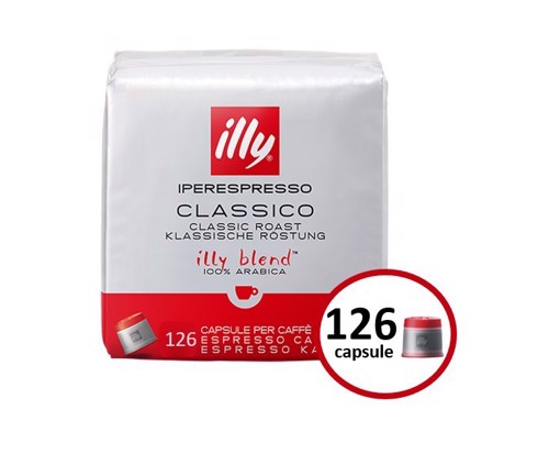 Illy PACK126ILLCPSCL capsula e cialda da caffè Capsule caffè 126 pz