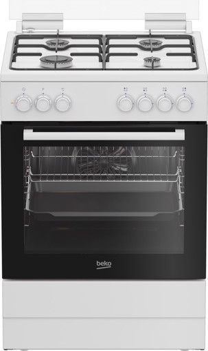 Beko FBE62011WC cucina A Elettrico Gas Bianco