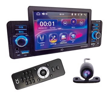 Autoradio dab/dab+ telecamera bt,2usb,micro sd,tel.video,mp