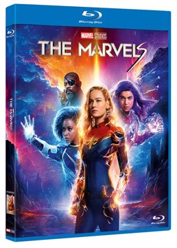 Dvd the marvels + card bluray