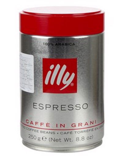 Illy Barattolo da 250g di caffè in grani Tostato CLASSICO