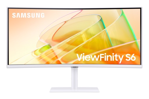 Samsung S65TC LED display 86,4 cm (34") 3440 x 1440 Pixel UltraWide Quad HD Bianco