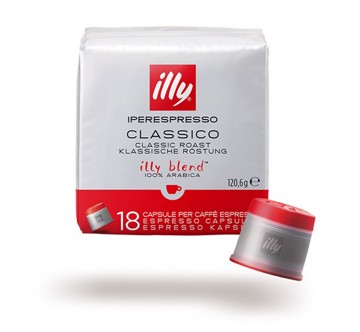 Illy Capsule iperespresso caffè Classico 18 pz