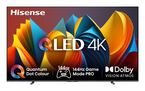 Hisense 100E7NQ TV 2,54 m (100") 4K Ultra HD Smart TV Wi-Fi Grigio 400 cd/m²