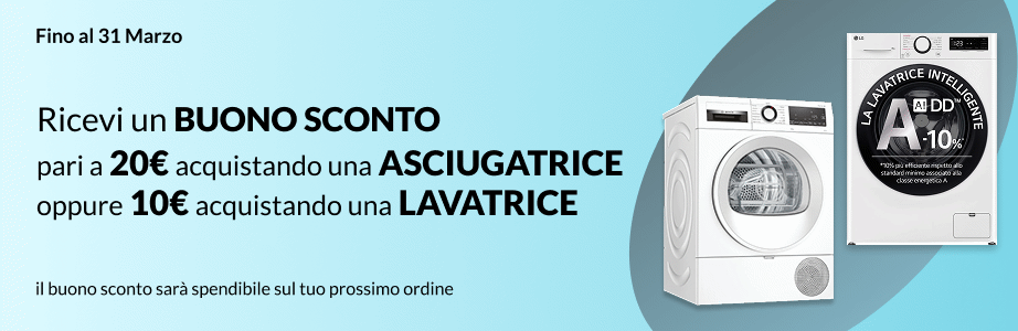 Extra sconto asciugatrici